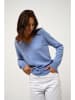 AUTHENTIC CASHMERE Kasjmieren trui "Giusalet" lichtblauw