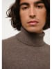 AUTHENTIC CASHMERE Kaschmir-Rollkragenpullover "Martin" in Braun