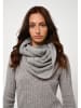 AUTHENTIC CASHMERE Kaschmir-Loop-Schal "Tommy" in Grau - (L)64 x (B)40 cm