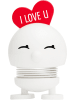 Hoptimist Dekofigur "Love Bimble S" in Weiß - (B)5 x (H)8 x (T)5 cm