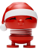Hoptimist Dekofigur "Santa Bimble S" in Rot - (B)6 x (H)6 x (T)6 cm