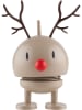 Hoptimist Figurka dekoracyjna "Reindeer Bumble S" w kolorze beżowym - 5 x 9 x 5 cm