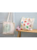 Hoptimist Shopper bag w kolorze kremowym ze wzorem - 40 x 46 cm