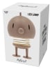 Hoptimist LED-Dekoleuchte "Bumble" in Hellbraun - (B)10 x (H)15 x (T)10 cm