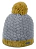 Döll Pudelmütze in Grau/ Gelb
