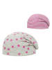 Döll Wende-Beanie in Hellgrau/ Pink