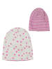 Döll Wende-Beanie in Hellgrau/ Pink