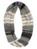 Döll Loop-Schal in Anthrazit/ Beige