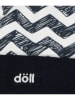 Döll Mütze in Weiß/ Schwarz