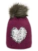 Döll Pudelmütze in Lila
