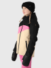 Brunotti Ski-/ Snowboardjacke "Eastsun" in Schwarz/ Pink/ Beige