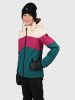 Brunotti Ski-/ Snowboardjacke "Phoenixy" in Creme/ Pink/ Petrol