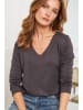Joséfine Wollen trui "Abi" antraciet