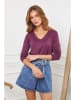 Joséfine Wollpullover "Abi" in Violett