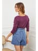 Joséfine Wollpullover "Abi" in Violett
