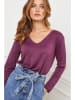 Joséfine Wollpullover "Abi" in Violett