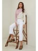 Joséfine Pullover "Csorna" in Rosa/ Creme