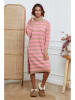 Joséfine Strickkleid "Javot" in Rosa/ Beige
