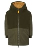 Noppies Wende-Parka "Lecce" in Khaki/ Hellbraun