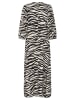 Kaffe Kleid in Creme/ Schwarz