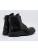 Replay Leren boots zwart