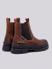 Replay Leren chelseaboots lichtbruin