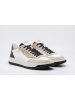 Replay Leren sneakers wit/beige/zwart