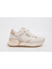 Replay Sneakers crème/goudkleurig