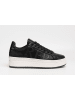 Replay Leren sneakers zwart
