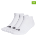adidas 3-delige set: sportsokken wit