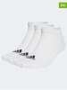 adidas 3-delige set: functionele sokken wit