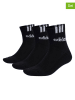 adidas 3-delige set: sportsokken zwart