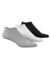 adidas 3-delige set: functionele sokken zwart/grijs/wit