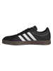 adidas Leder-Sneakers "Court Base" in Schwarz/ Weiß