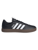adidas Leder-Sneakers "Court 3.0" in Schwarz/ Weiß