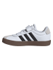 adidas Leder-Sneakers "Court 3.0" in Weiß/ Schwarz