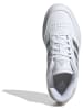 adidas Sneakers "Courtblock" in Weiß/ Silber