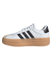 adidas Leren sneakers "Court Bold" wit/zwart