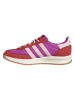 adidas Leder-Laufschuhe "RUN 70s" in Lila/ Rot