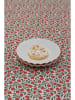 Jotex 2er-Set: Dessertteller ''Bonnie'' in Weiß/ Rot - Ø 19 cm