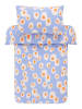 Jotex Komplet pościeli "Ovo" w kolorze błękitnym