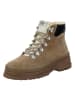 GANT Footwear Skórzane botki "Wintly" w kolorze beżowym