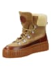 GANT Footwear Leder-Boots "Snowmont" in Hellbraun