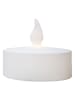 8 seasons LED-Dekoleuchte "Tealight" in Weiß - (H)50 x  Ø 58,5 cm