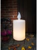 8 seasons Decoledlamp "Candle" wit - (H)60 x Ø 38,5 cm