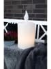 8 seasons LED-Dekoleuchte "Candle" in Weiß - (H)60 x  Ø 38,5 cm