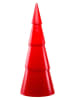 8 seasons Dekoracyjna lampa LED "Shining Tree" w kolorze czerwonym - wys. 55 x Ø 21 cm