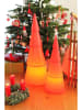 8 seasons LED-Dekoleuchte "Shining Tree" in Rot - (H)75 x  Ø 29 cm