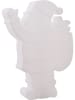 8 seasons LED-Dekoleuchte "Shining Santa" in Weiß - (H)78 cm