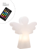 8 seasons LED-Dekoleuchte "Shining Angel Mini" mit Farbwechsel - (H)40 cm